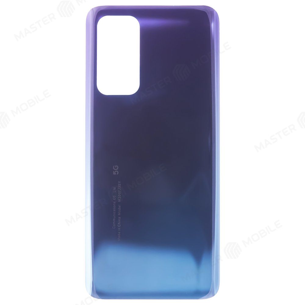 Задняя крышка для Xiaomi Mi 10T 5G (M2007J3SY) / Mi 10T Pro 5G (M2007J3SG) (синий)