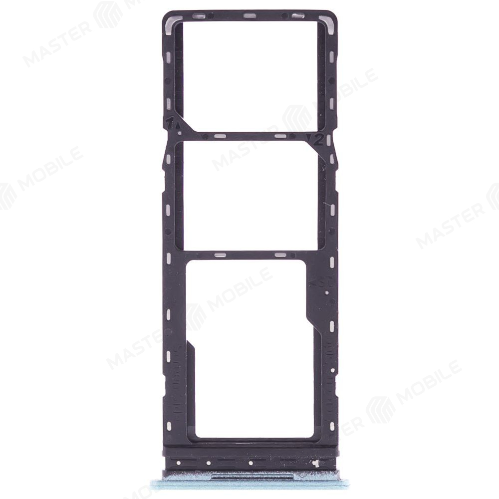 Держатель сим-карты для Tecno Spark 8C (KG5N) (бирюзовый)