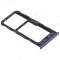 Держатель сим-карты для Huawei P Smart (FIG-LX1) (синий) фото №4