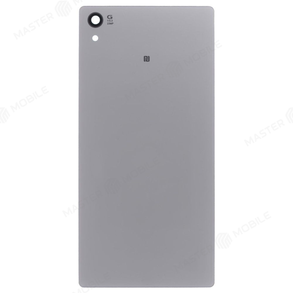 Задняя крышка для Sony E6853 Xperia Z5 Premium/E6833/E6883 Xperia Z5 Premium Dual (серебристый)