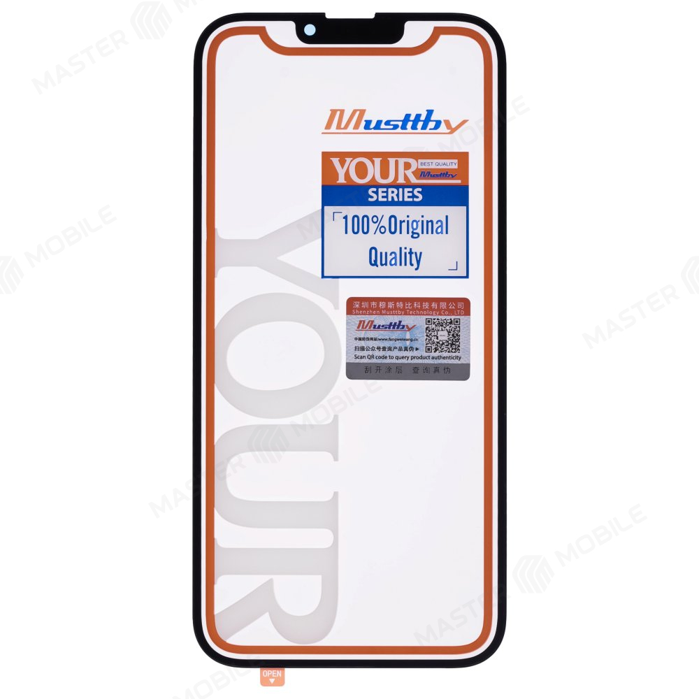 Стекло модуля для Apple iPhone 13 Pro Max + OCA (Musttby) (Premium)