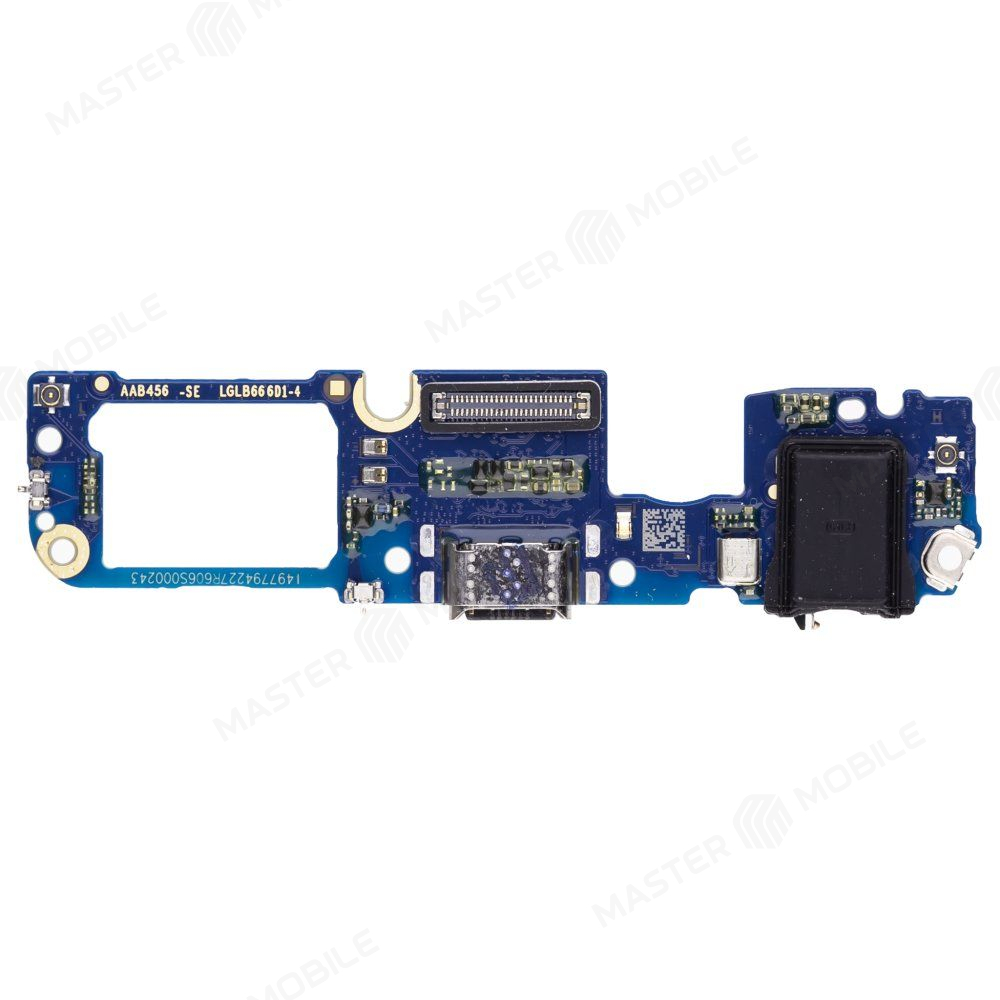 Нижняя плата для Realme 10 Pro 5G (RMX3661) с комп. + разъем зарядки + микрофон (ORIG100)