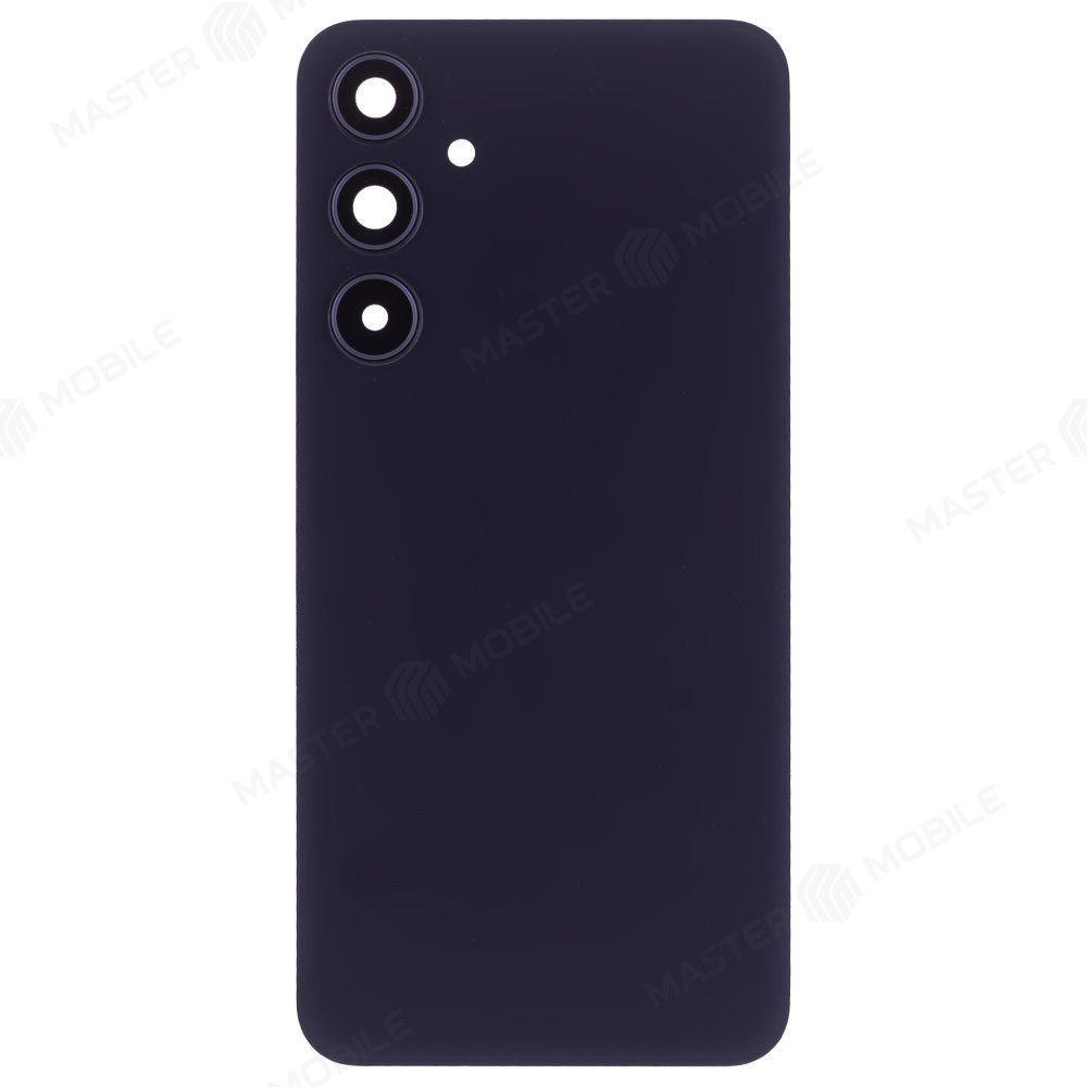 Задняя крышка для Samsung A356 Galaxy A35 5G (черный) (в сборе со стеклом камеры) (ORIG100)