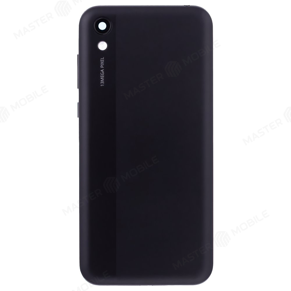 Задняя крышка для Huawei Honor 8S (KSA-LX9) (черный) (в сборе со стеклом камеры)
