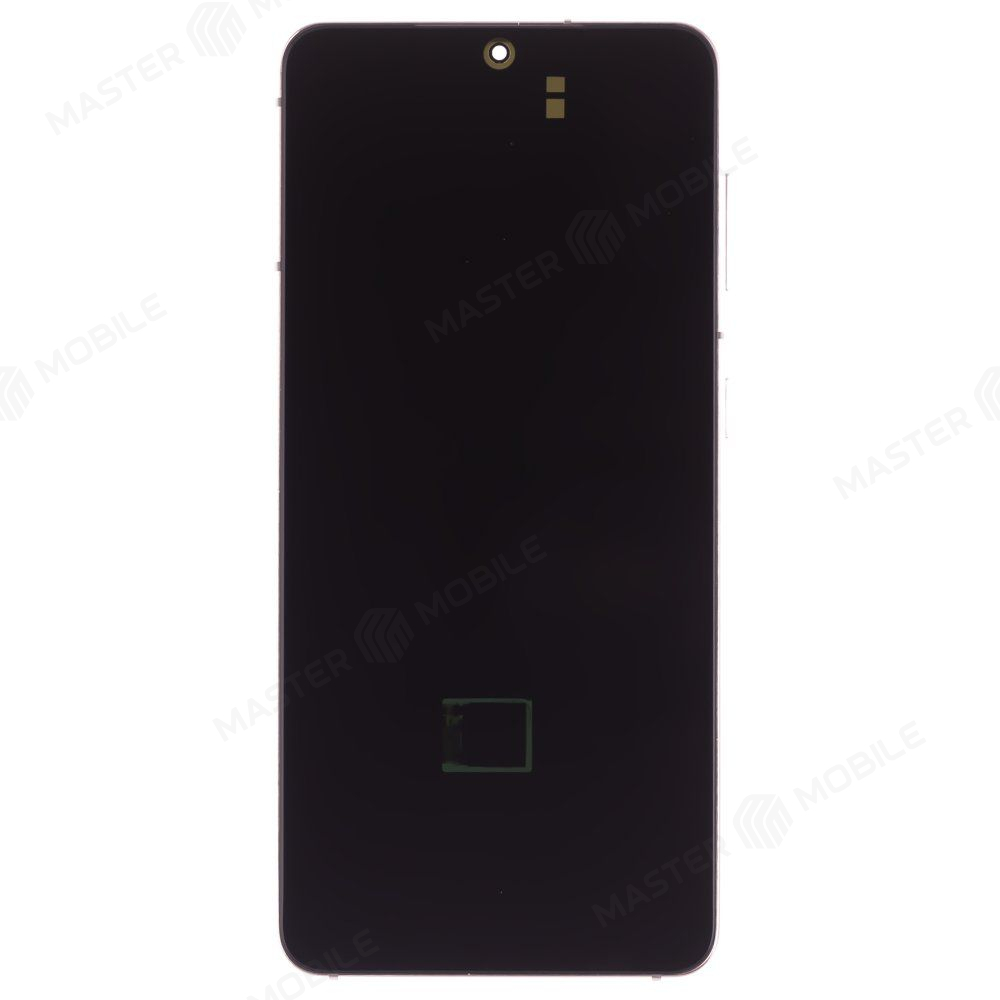 Дисплей для Samsung G991 Galaxy S21 + тачскрин (розовый) (в рамке) (OLED) (Full Size)