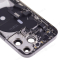 Корпус для Apple iPhone 14 Pro (черный) (в сборе) (с разбора) (ORIG100) (возможен дефект ЛКП) фото №3