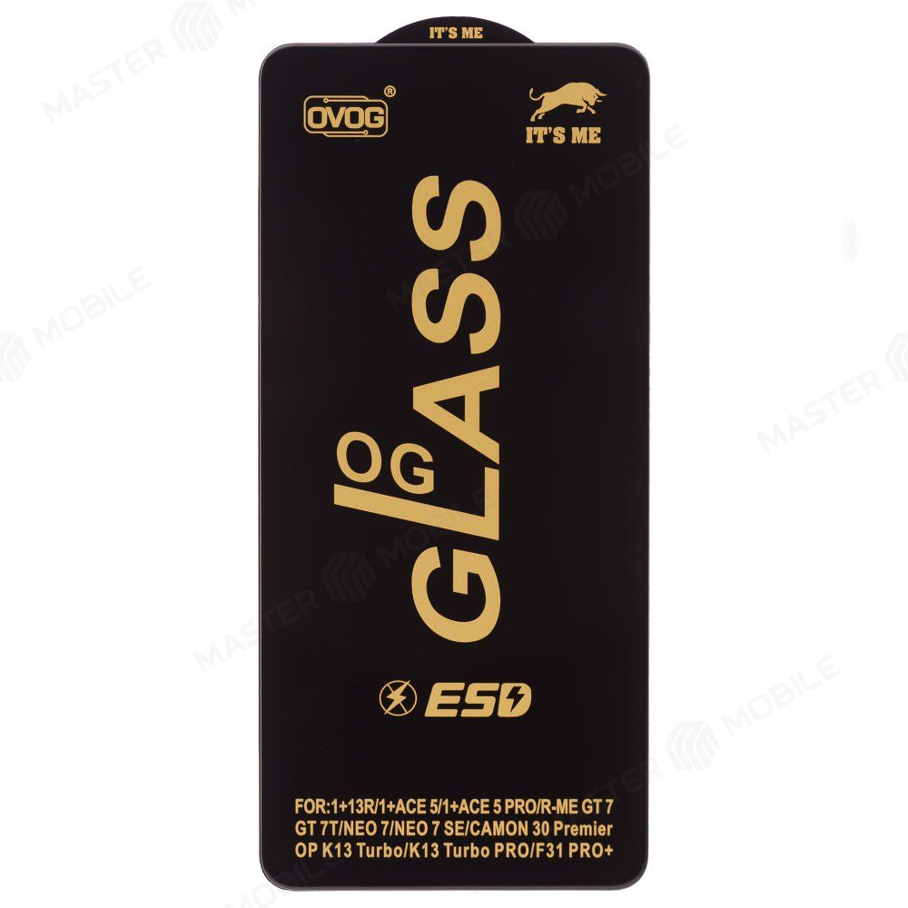 Защитное стекло OG Glass для Tecno Camon 30 Premier 5G (CL9) (черный)