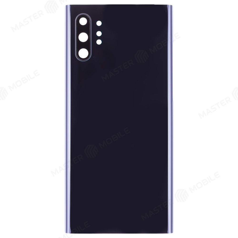 Задняя крышка для Samsung N975 Galaxy Note 10+ / N976 Galaxy Note 10+ 5G (черный) (в сборе со стеклом камеры)