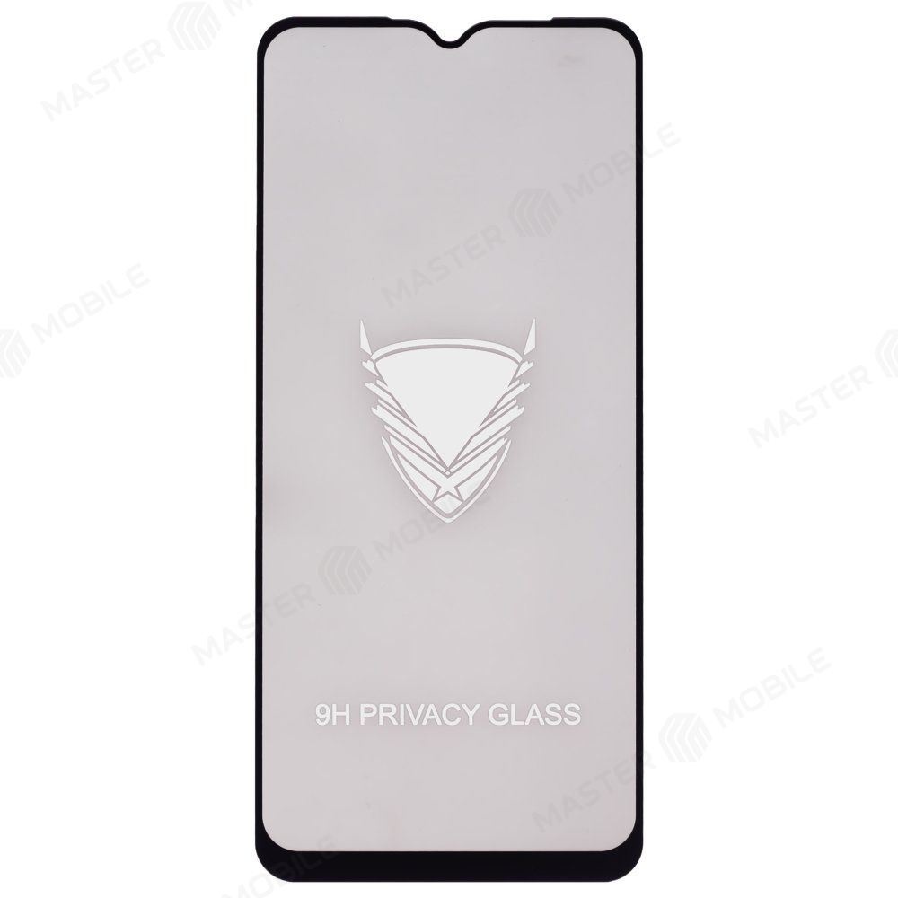 Защитное стекло OG Glass для Realme C3 (RMX2020) / C11 (RMX2185) / C15 (RMX2180) / C21Y (RMX3261) и др. (антишпион) (черный)