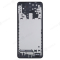 Рамка дисплея для Samsung A127 Galaxy A12 Nacho (черный) фото №1