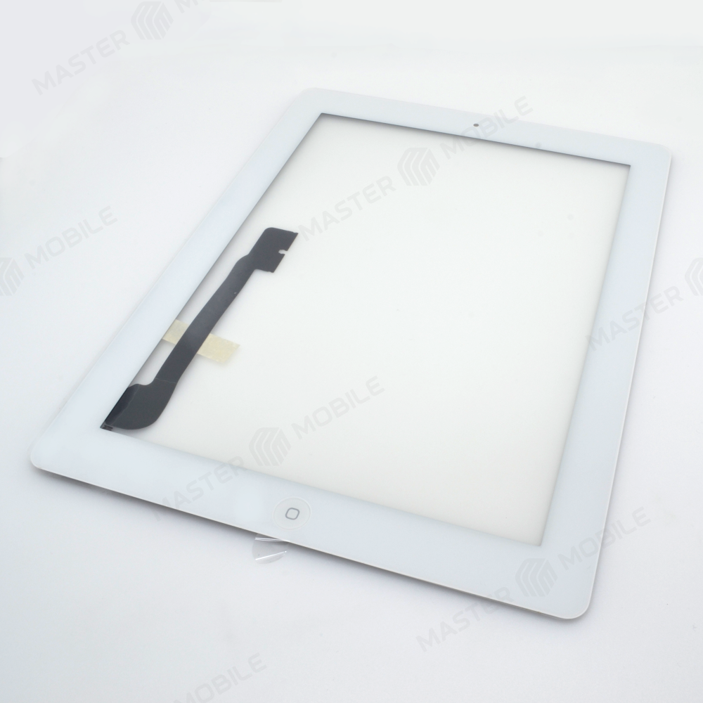 Тачскрин для Apple iPad 3 (A1416/A1430) / iPad 4 (A1458/A1459/A1460) + кнопка Home (белый)
