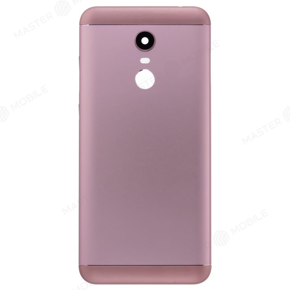 Задняя крышка для Xiaomi Redmi 5 Plus (MEG7) (розовый) (в сборе со стеклом камеры)