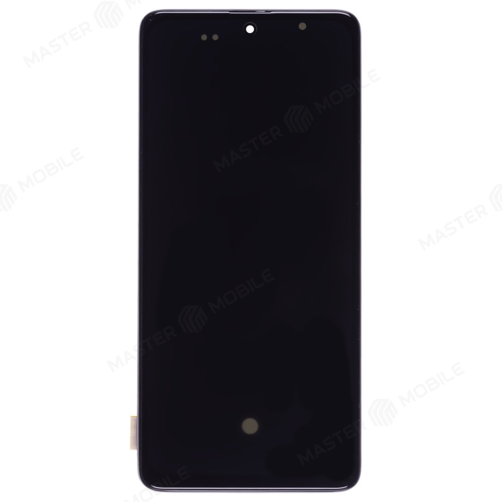 Дисплей для Samsung A515 Galaxy A51 + тачскрин (черный) (в рамке) (OLED) (Full Size)