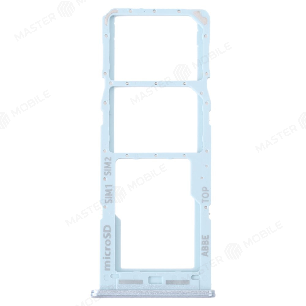 Держатель сим-карты для Samsung M236 Galaxy M23 5G (голубой)