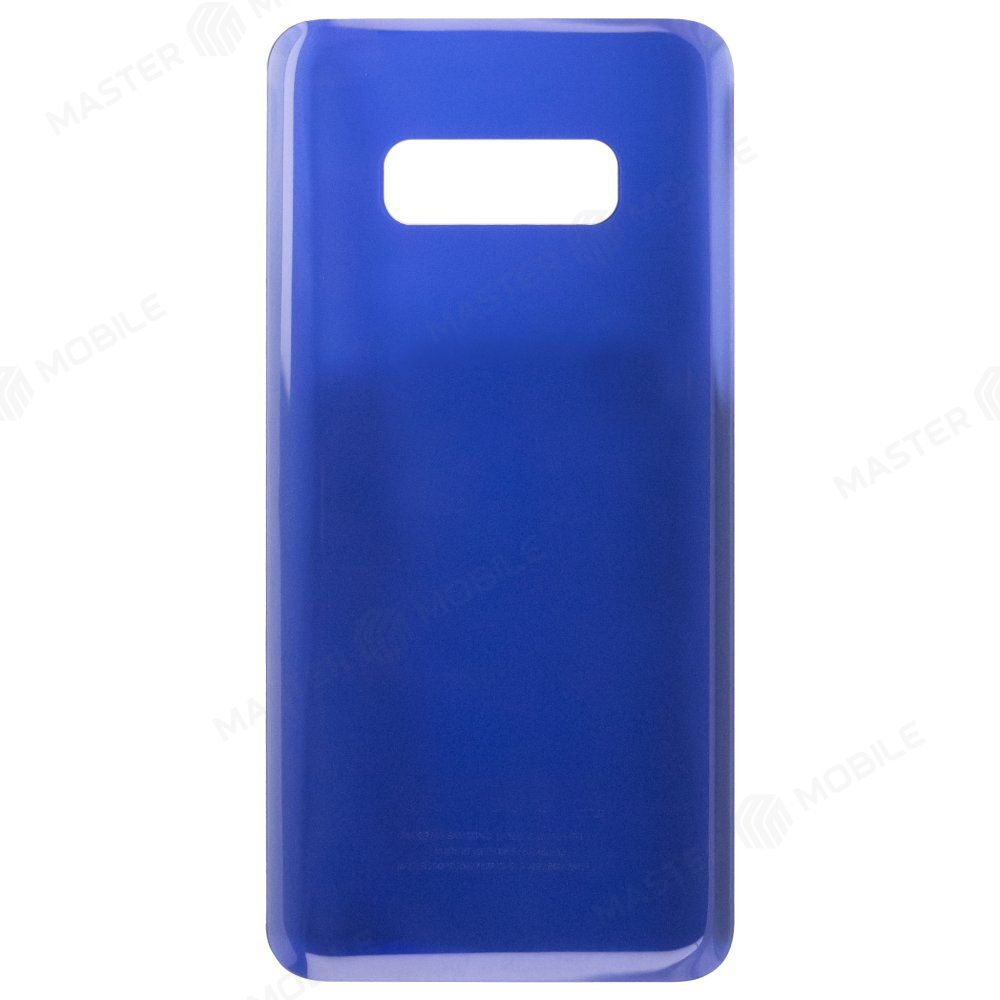 Задняя крышка для Samsung G970 Galaxy S10e (синий)