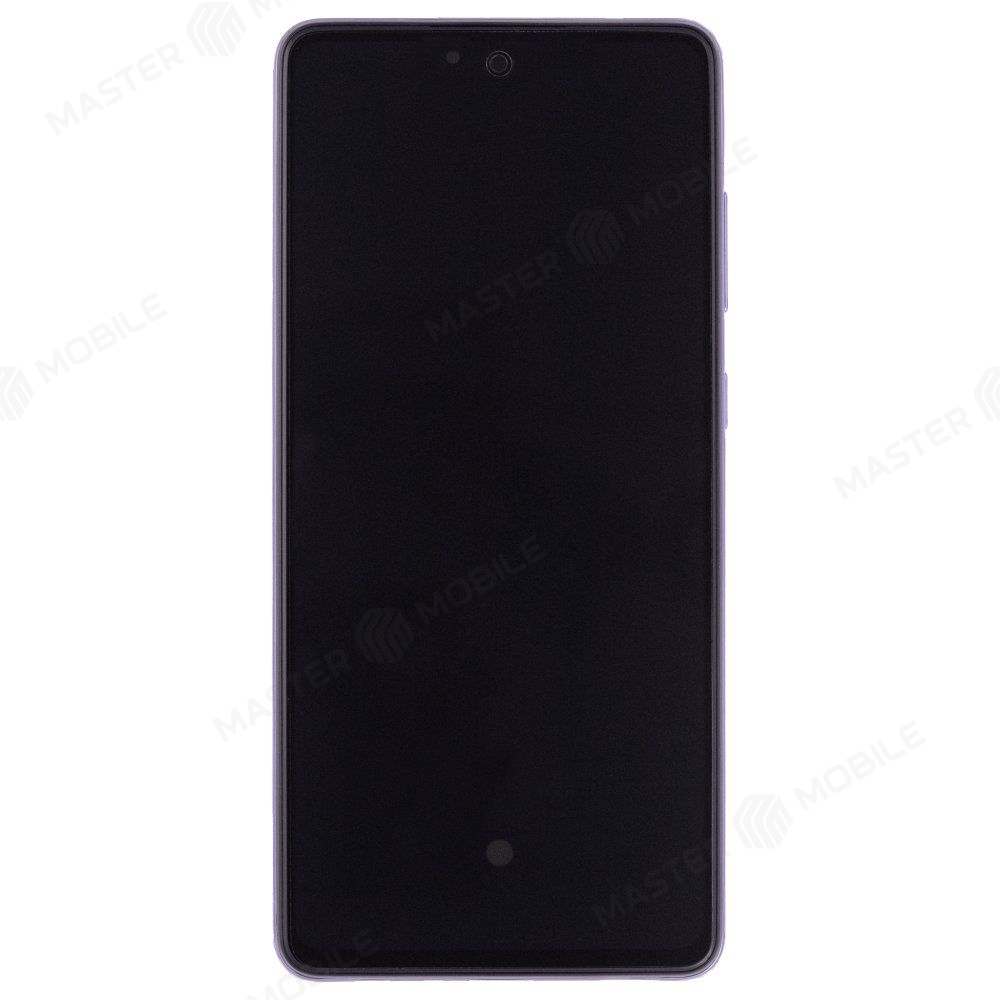 Дисплей для Samsung A725 Galaxy A72 + тачскрин (фиолетовый) (в рамке) (ORIG100) (SP)