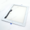 Тачскрин для Apple iPad 3 (A1416/A1430) / iPad 4 (A1458/A1459/A1460) + кнопка Home (белый) (Premium) фото №1