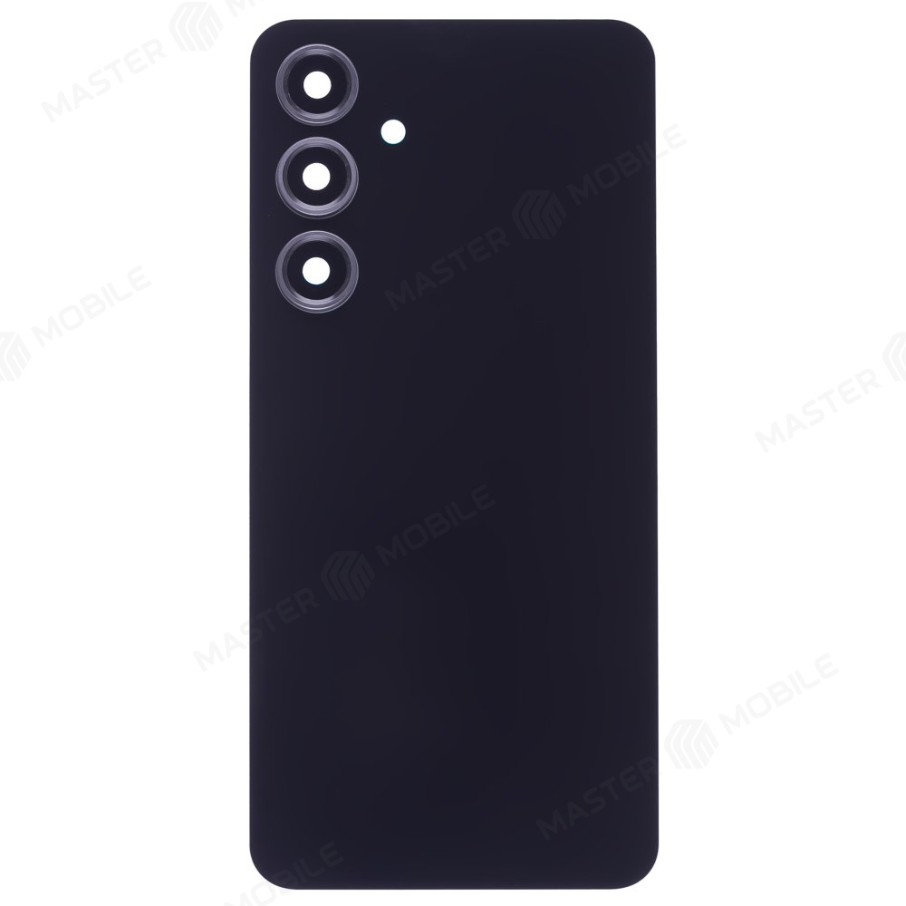 Задняя крышка для Samsung S721 Galaxy S24 FE (черный) (в сборе со стеклом камеры)
