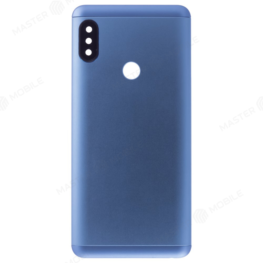 Задняя крышка для Xiaomi Redmi Note 5 (синий) (в сборе со стеклом камеры)