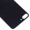 Задняя крышка для Apple iPhone 8 Plus (черный) (с широким отверстием) (Premium) фото №3
