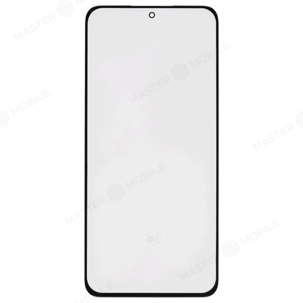 Стекло модуля для Xiaomi 12 (2201123G) / 12X (2112123AG) + OCA (черный)