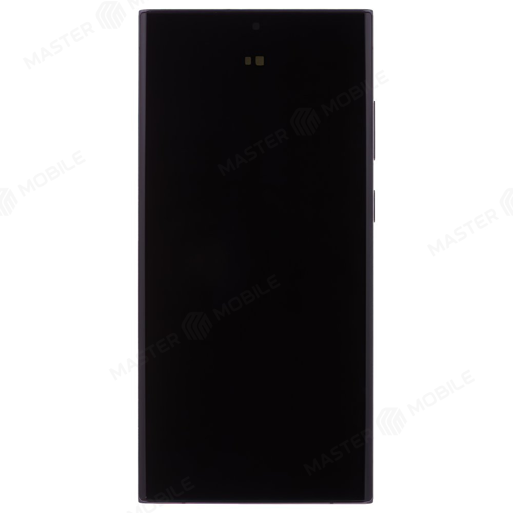 Дисплей для Samsung S918 Galaxy S23 Ultra (в сборе с тачскрином) (черный) (в рамке) (ORIG100)