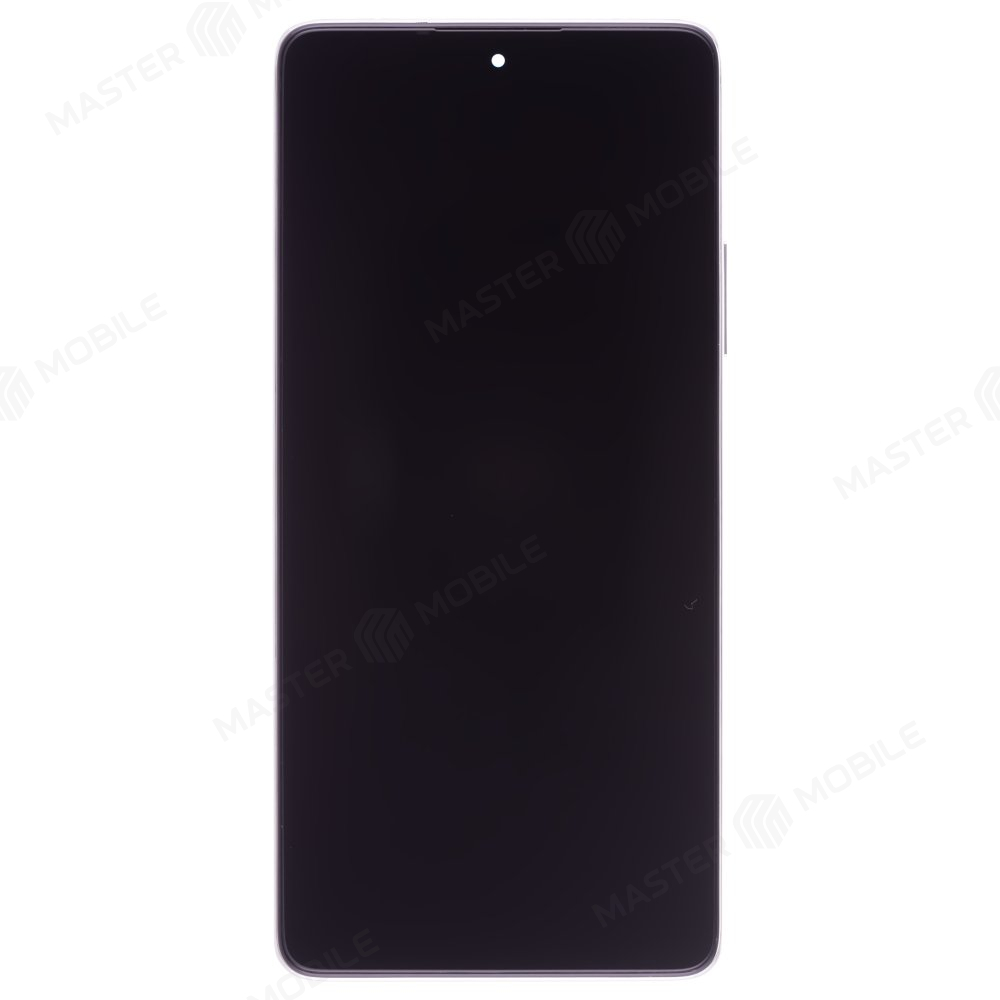 Дисплей для Xiaomi 11T (21081111RG) / 11T Pro (2107113SG) + тачскрин (серебристый) (в рамке) (ORIG100) (SP)