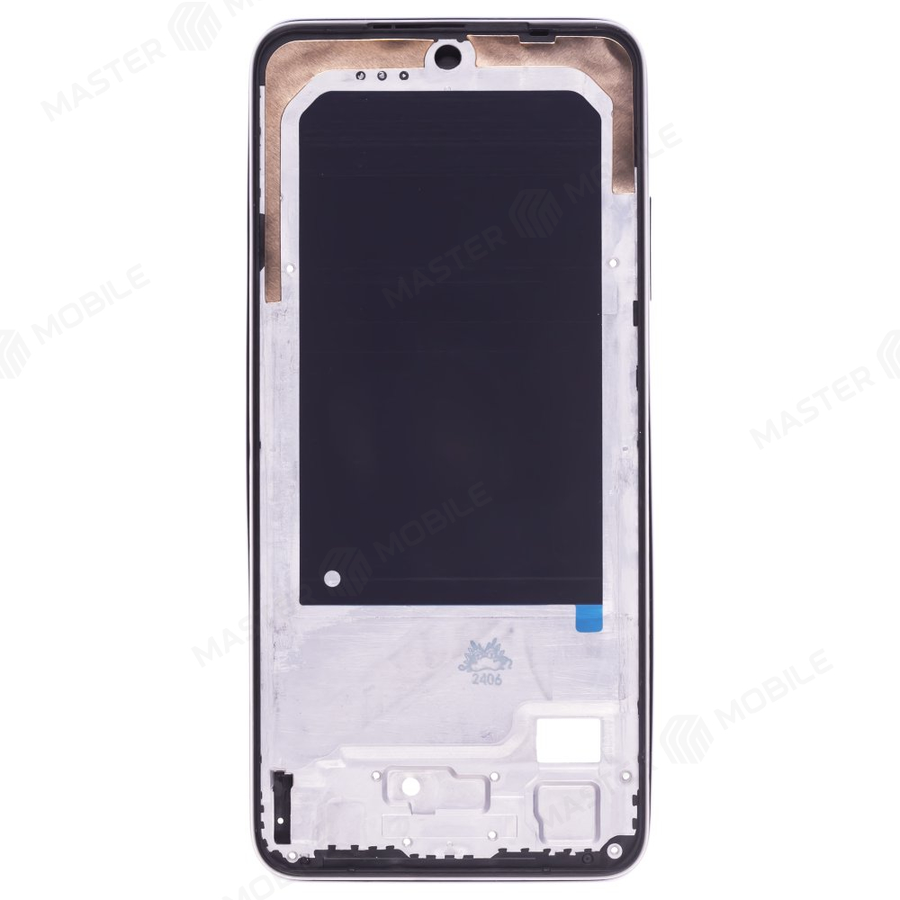 Рамка дисплея для Xiaomi Redmi Note 10 4G (M2101K7AG) / Redmi Note 10S (M2101K7BG) / Poco M5s (2207117BPG) (черный)