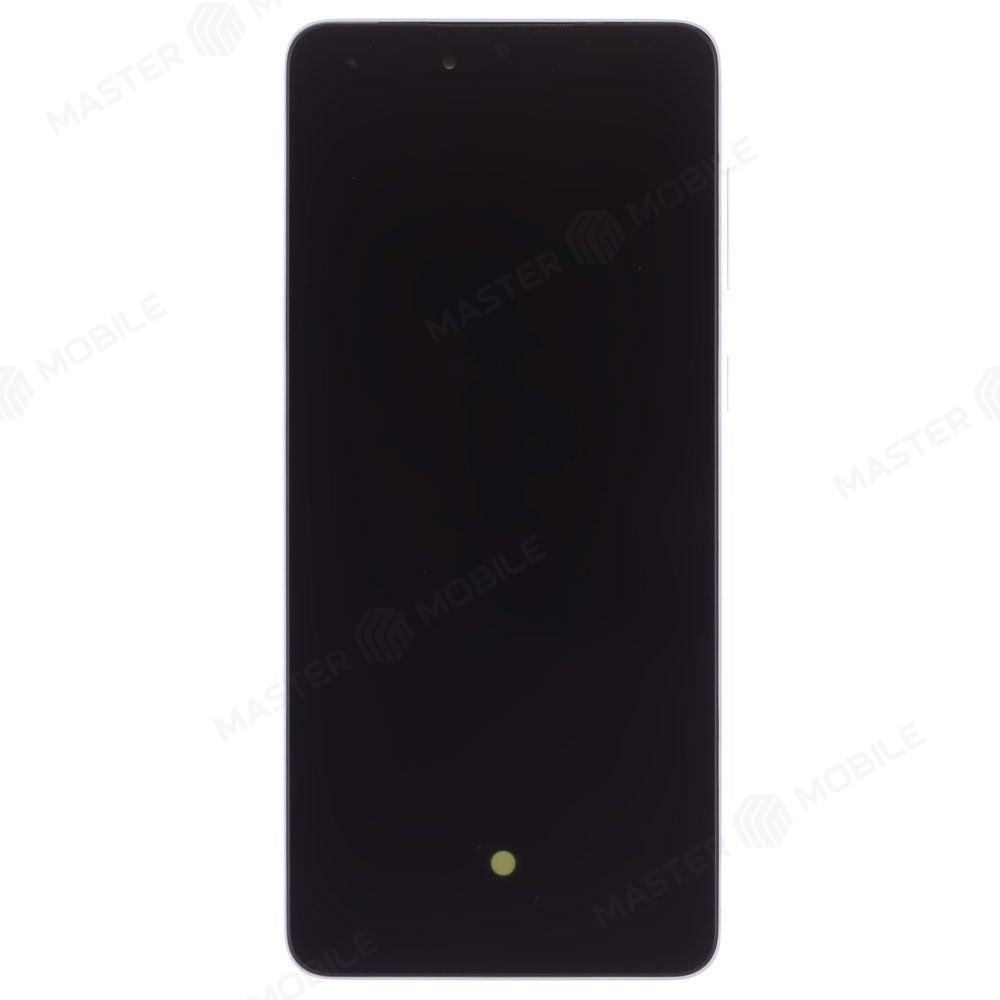 Дисплей для Samsung A336 Galaxy A33 5G + тачскрин (серебристый) (в рамке) (OLED) (Full Size)