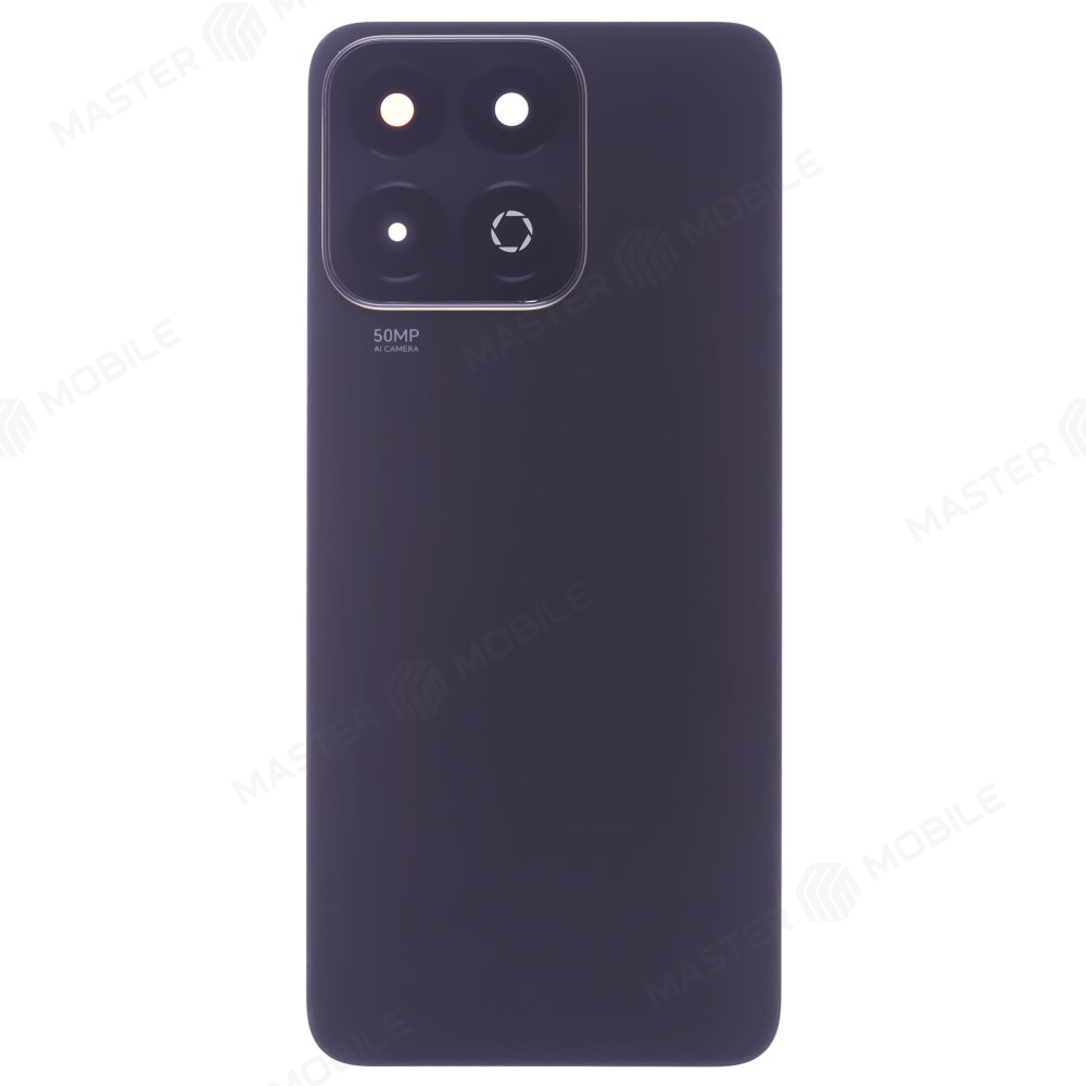 Задняя крышка для Huawei Honor X7c (ALT-LX1) (черный) (в сборе со стеклом камеры)