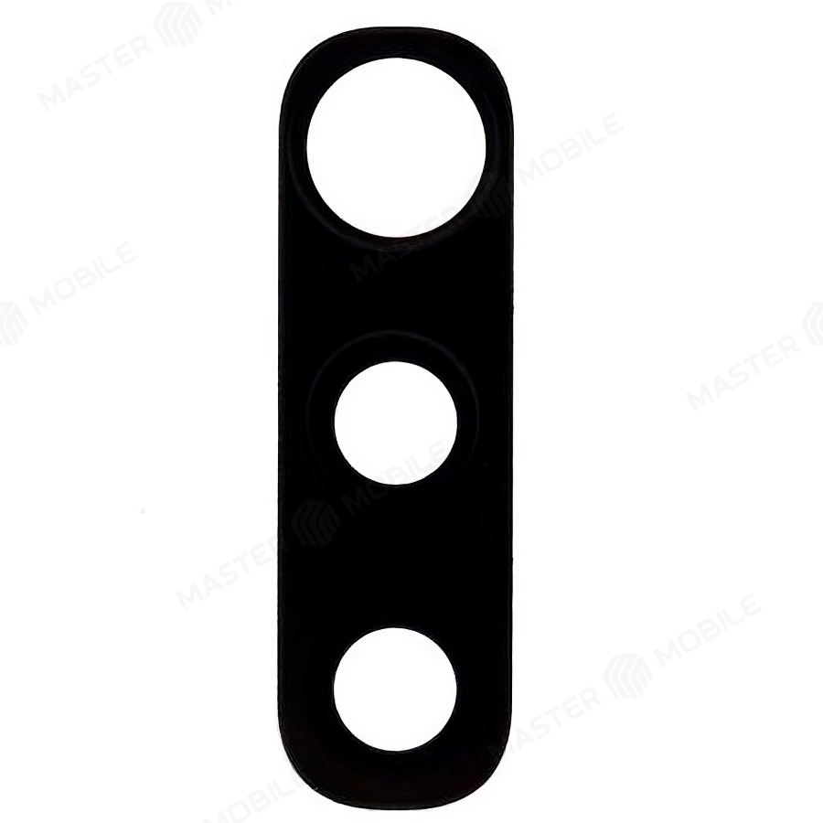 Стекло задней камеры для Samsung A705 Galaxy A70 (без рамки) (черный)