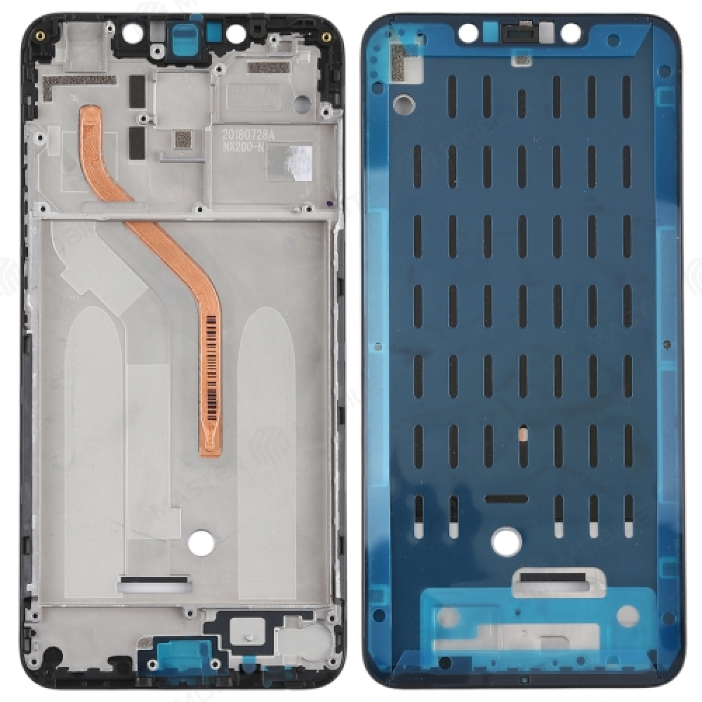 Рамка дисплея для Xiaomi Pocophone F1 (M1805E10A) (черный)
