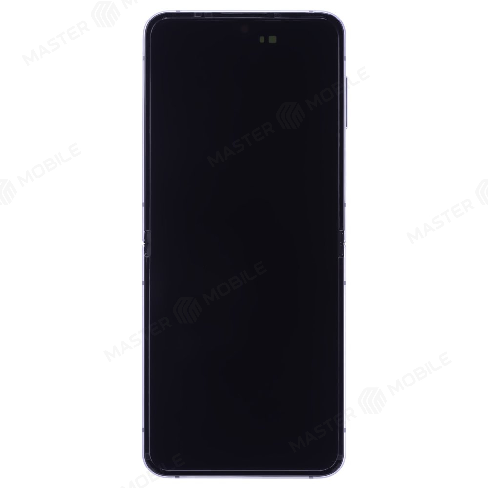Дисплей для Samsung F721 Galaxy Z Flip 4 (в сборе с тачскрином) (внутренний) (голубой) (в рамке) (ORIG100)