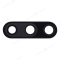 Стекло задней камеры для Asus ZenFone Max Pro M2 (ZB631KL) (без рамки) (черный) фото №1
