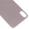 Задняя крышка для Apple iPhone Xs (золотистый) (с широким отверстием) (Premium) фото №3
