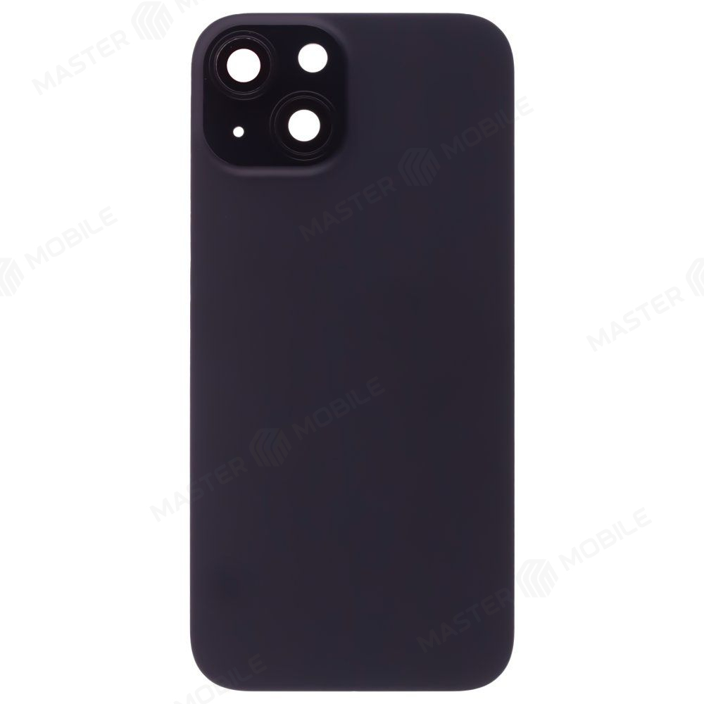 Задняя крышка для Apple iPhone 15 (черный) (в сборе со стеклом камеры) (Premium)