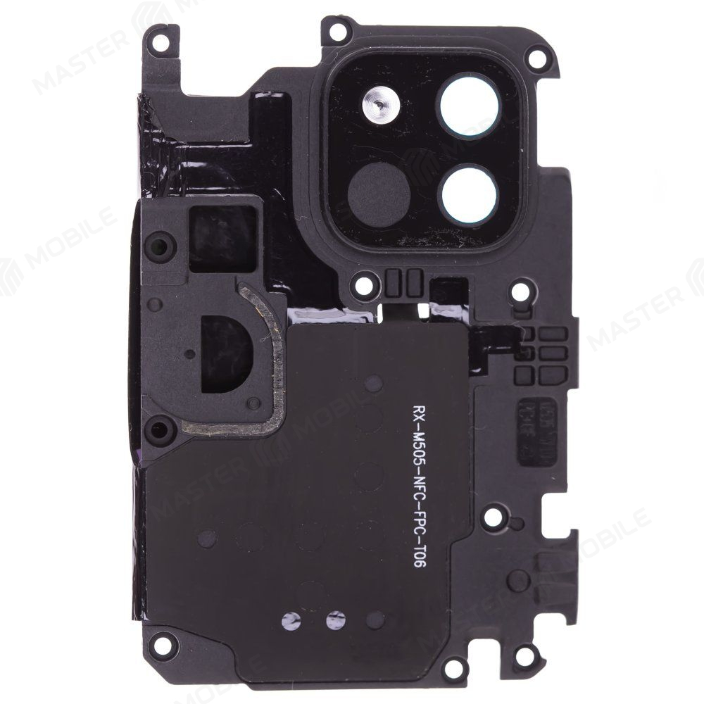 Рамка стекла задней камеры для Xiaomi Redmi 9C (M2006C3MG) / Redmi 9C NFC (M2006C3MNG) (черный)