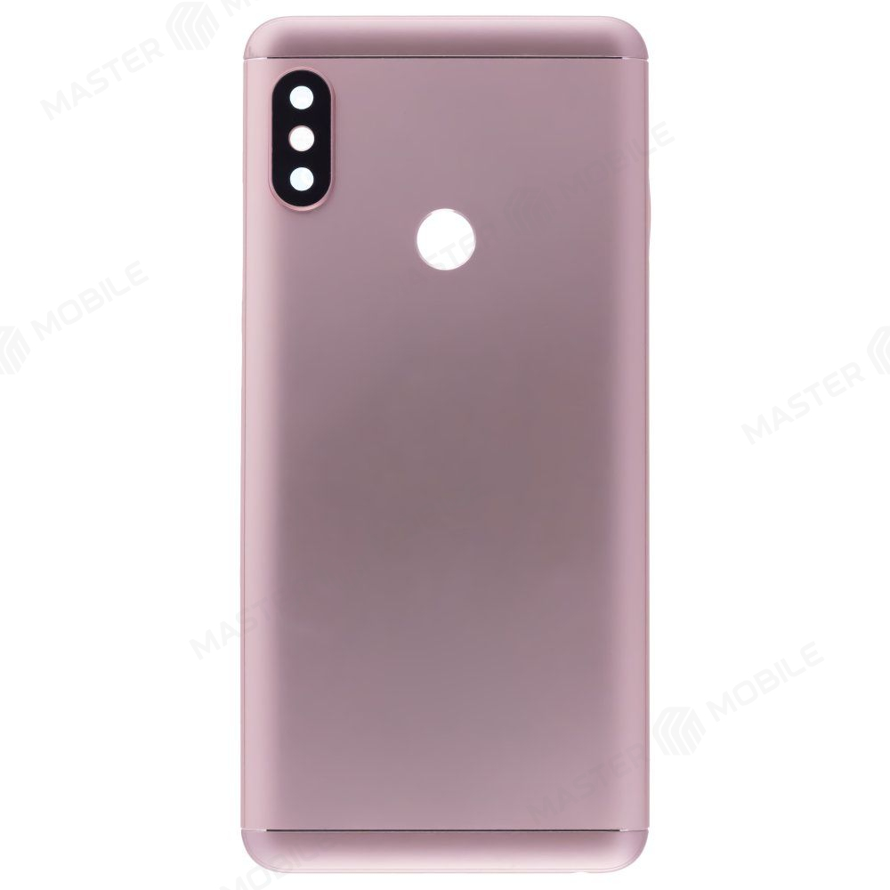 Задняя крышка для Xiaomi Redmi Note 5 (розовый) (в сборе со стеклом камеры)