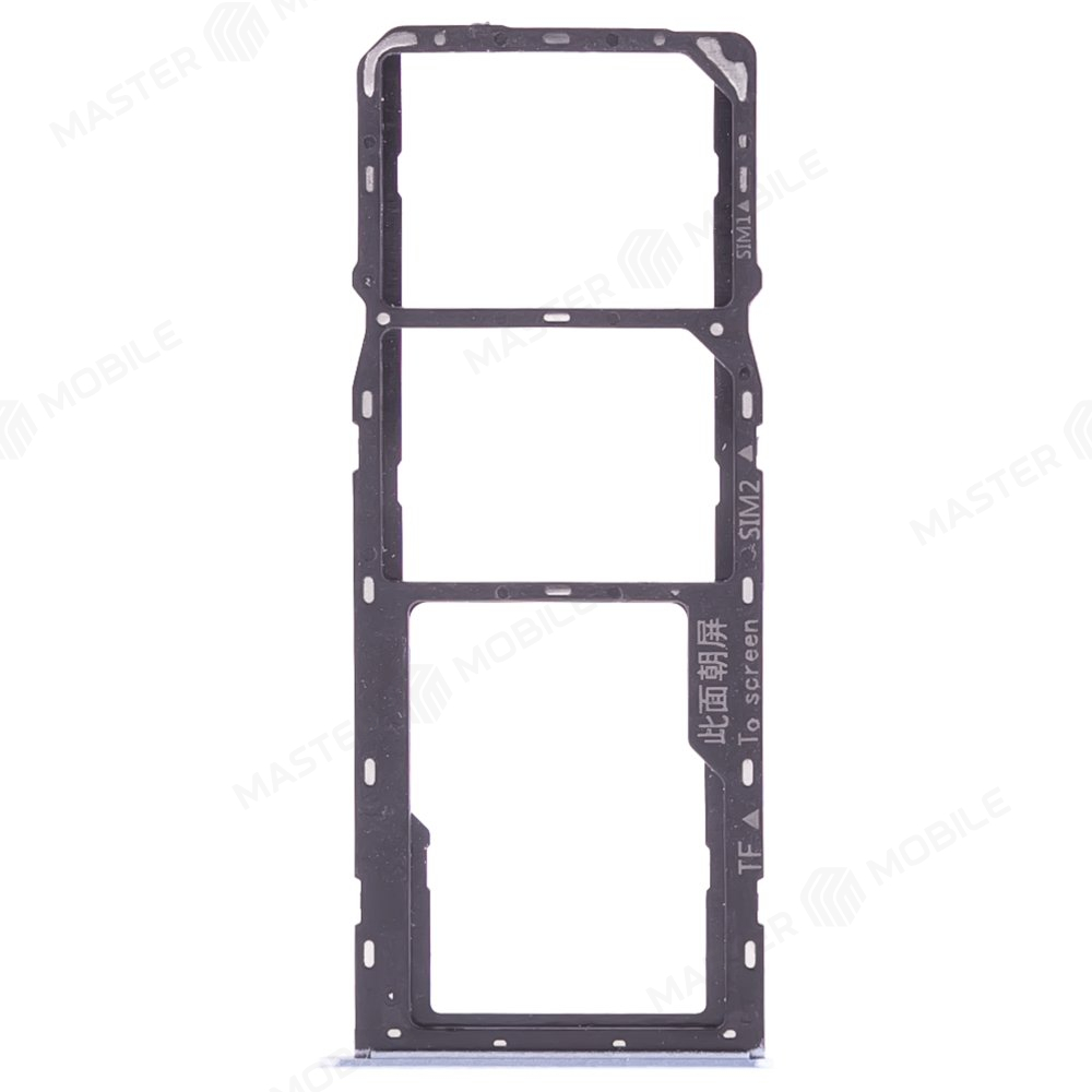 Держатель сим-карты для Realme C25 / C25S (RMX3195) (голубой)