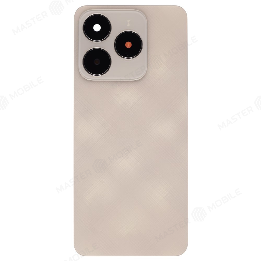 Задняя крышка для Realme C61 (RMX3930) (золотистый) (в сборе со стеклом камеры)