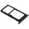 Держатель сим-карты для Huawei Honor 9 Lite (LLD-L31) (черный) фото №4