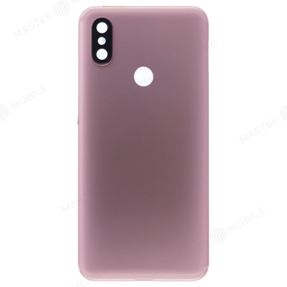 Задняя крышка для Xiaomi Mi A2 (M1804D2SG) / Mi 6x (розовый) (в сборе со стеклом камеры)
