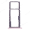 Держатель сим-карты для Asus ZenFone Max M1 (ZB555KL) (розовый) фото №1