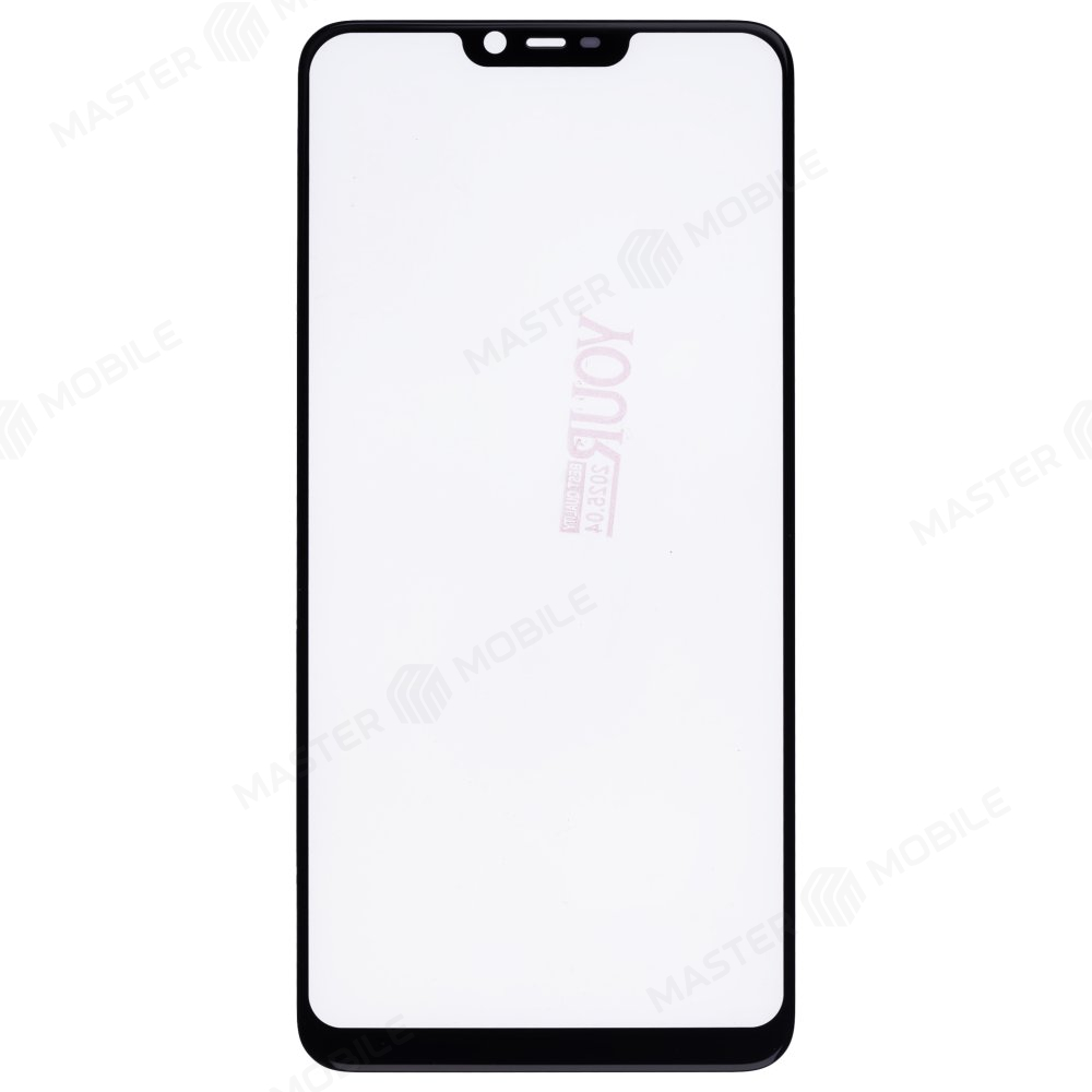 Стекло модуля для OPPO A5 2020 (CPH1931) / A9 2020 (CPH1941) / A31 (CPH2015) / Realme 6i (RMX2040) и др. + OCA (черный) (Musttby) (Premium)