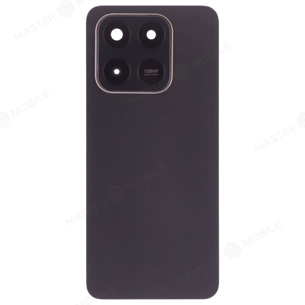 Задняя крышка для Huawei Honor X7d 4G (LGN-LX1) (черный) (в сборе со стеклом камеры)
