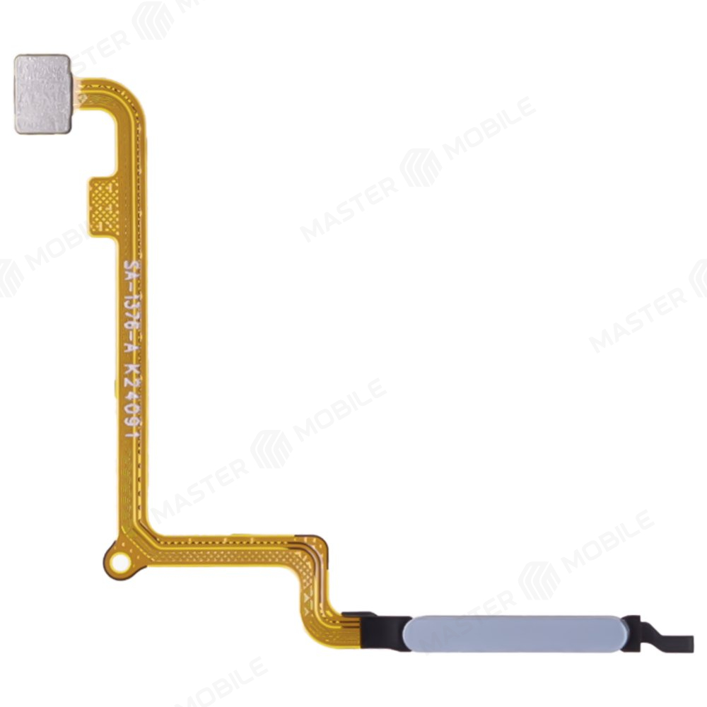 Шлейф для Xiaomi Redmi 13C 4G (23108RN04Y) с комп. + сканер отпечатка пальца (голубой)