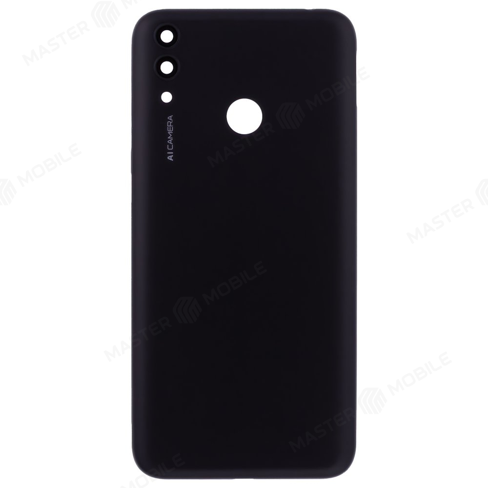 Задняя крышка для Huawei Honor 8C (BKK-AL10) (черный) (в сборе со стеклом камеры)