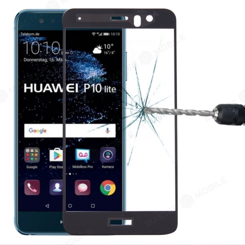 Защитное стекло OG Glass (3 в 1) для Huawei P10 Lite (WAS-L03T/WAS-LX1) (черный)
