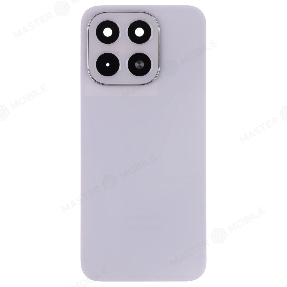 Задняя крышка для Huawei Honor X6c (NIC-LX1) (белый) (в сборе со стеклом камеры)