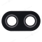 Стекло задней камеры для Asus ZenFone 4 Max (ZC520KL) (без рамки) (черный) фото №1